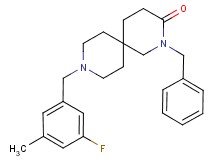 2-benzyl-9-(3-fluoro-5-methylbenzyl)-2,9-diazaspiro[5.5]undecan-3-one