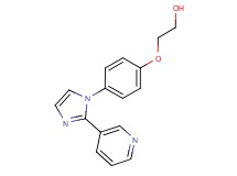 2-[4-(2-pyridin-3-yl-1H-imidazol-1-yl)phenoxy]ethanol