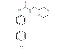 N-(4'-methyl-4-biphenylyl)-N'-(2-morpholinylmethyl)urea hydrochloride