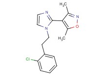 4-{1-[2-(2-chlorophenyl)ethyl]-1H-imidazol-2-yl}-3,5-dimethylisoxazole