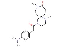 4-{[4-(dimethylamino)phenyl]acetyl}-1,9-dimethyl-1,4,9-triazaspiro[5.6]dodecan-10-one