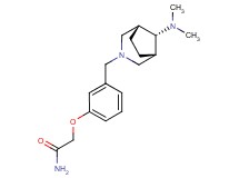 2-(3-{[(8-syn)-8-(dimethylamino)-3-azabicyclo[3.2.1]oct-3-yl]methyl}phenoxy)acetamide