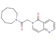 6-(2-azocan-1-yl-2-oxoethyl)-1,6-naphthyridin-5(6H)-one