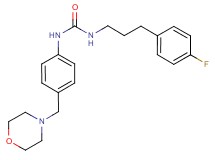 N-[3-(4-fluorophenyl)propyl]-N'-[4-(morpholin-4-ylmethyl)phenyl]urea