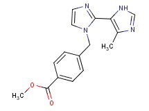 methyl 4-[(5'-methyl-1H,3'H-2,4'-biimidazol-1-yl)methyl]benzoate