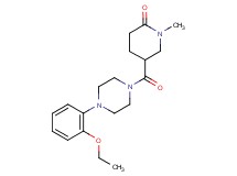 5-{[4-(2-ethoxyphenyl)piperazin-1-yl]carbonyl}-1-methylpiperidin-2-one