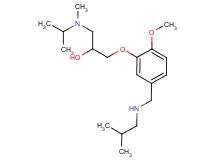 1-{5-[(isobutylamino)methyl]-2-methoxyphenoxy}-3-[isopropyl(methyl)amino]-2-propanol