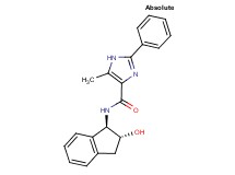N-[(1R,2R)-2-hydroxy-2,3-dihydro-1H-inden-1-yl]-5-methyl-2-phenyl-1H-imidazole-4-carboxamide