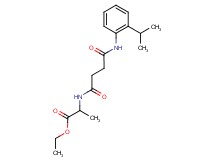 ethyl 2-({4-[(2-isopropylphenyl)amino]-4-oxobutanoyl}amino)propanoate