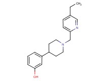 3-{1-[(5-ethylpyridin-2-yl)methyl]piperidin-4-yl}phenol