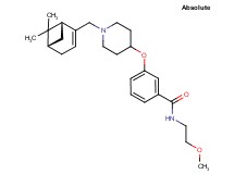 3-[(1-{[(1R,5S)-6,6-dimethylbicyclo[3.1.1]hept-2-en-2-yl]methyl}-4-piperidinyl)oxy]-N-(2-methoxyethyl)benzamide