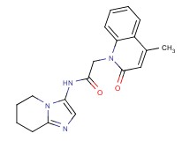 2-(4-methyl-2-oxoquinolin-1(2H)-yl)-N-(5,6,7,8-tetrahydroimidazo[1,2-a]pyridin-3-yl)acetamide