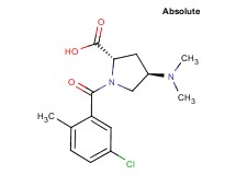 (2S,4R)-1-(5-chloro-2-methylbenzoyl)-4-(dimethylamino)pyrrolidine-2-carboxylic acid