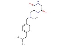 8-(4-isobutylbenzyl)tetrahydro-2H-pyrazino[1,2-a]pyrazine-1,4(3H,6H)-dione