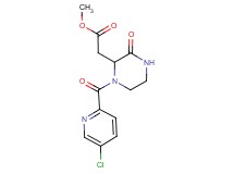 methyl {1-[(5-chloropyridin-2-yl)carbonyl]-3-oxopiperazin-2-yl}acetate