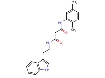 N-(2,5-dimethylphenyl)-N'-[2-(1H-indol-3-yl)ethyl]malonamide