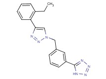 5-(3-{[4-(2-ethylphenyl)-1H-1,2,3-triazol-1-yl]methyl}phenyl)-1H-tetrazole