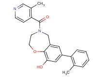4-(3-methylisonicotinoyl)-7-(2-methylphenyl)-2,3,4,5-tetrahydro-1,4-benzoxazepin-9-ol