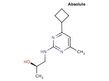 (2R)-1-[(4-cyclobutyl-6-methylpyrimidin-2-yl)amino]propan-2-ol