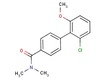 2'-chloro-6'-methoxy-N,N-dimethylbiphenyl-4-carboxamide