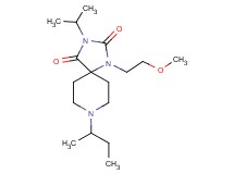 8-sec-butyl-3-isopropyl-1-(2-methoxyethyl)-1,3,8-triazaspiro[4.5]decane-2,4-dione