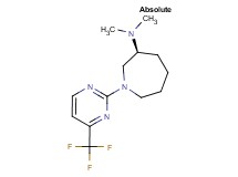 (3S)-N,N-dimethyl-1-[4-(trifluoromethyl)pyrimidin-2-yl]azepan-3-amine