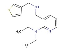 N,N-diethyl-3-{[(3-thienylmethyl)amino]methyl}-2-pyridinamine
