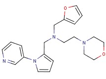 (2-furylmethyl)(2-morpholin-4-ylethyl)[(1-pyridin-3-yl-1H-pyrrol-2-yl)methyl]amine