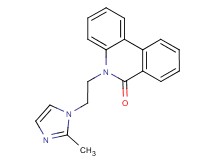5-[2-(2-methyl-1H-imidazol-1-yl)ethyl]phenanthridin-6(5H)-one