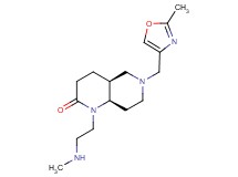 rel-(4aS,8aR)-1-[2-(methylamino)ethyl]-6-[(2-methyl-1,3-oxazol-4-yl)methyl]octahydro-1,6-naphthyridin-2(1H)-one dihydrochloride