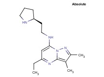 5-ethyl-2,3-dimethyl-N-{2-[(2S)-pyrrolidin-2-yl]ethyl}pyrazolo[1,5-a]pyrimidin-7-amine