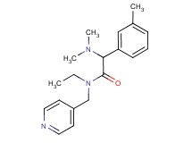 2-(dimethylamino)-N-ethyl-2-(3-methylphenyl)-N-(pyridin-4-ylmethyl)acetamide