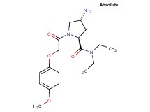 (2S,4R)-4-amino-N,N-diethyl-1-[(4-methoxyphenoxy)acetyl]pyrrolidine-2-carboxamide