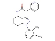 N-[1-(2,3-dimethylphenyl)-4,5,6,7-tetrahydro-1H-indazol-4-yl]-2-(3-pyridinyl)acetamide