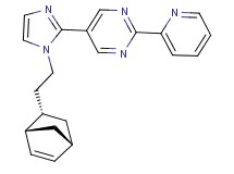 5-(1-{2-[(1S*,2S*,4S*)-bicyclo[2.2.1]hept-5-en-2-yl]ethyl}-1H-imidazol-2-yl)-2-pyridin-2-ylpyrimidine