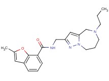 2-methyl-N-[(5-propyl-5,6,7,8-tetrahydro-4H-pyrazolo[1,5-a][1,4]diazepin-2-yl)methyl]-1-benzofuran-7-carboxamide