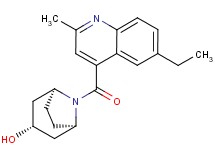 (3-endo)-8-[(6-ethyl-2-methylquinolin-4-yl)carbonyl]-8-azabicyclo[3.2.1]octan-3-ol