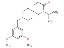 9-(3,5-dimethoxybenzyl)-2-isopropyl-2,9-diazaspiro[5.5]undecan-3-one