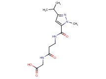 N-[(3-isopropyl-1-methyl-1H-pyrazol-5-yl)carbonyl]-beta-alanylglycine