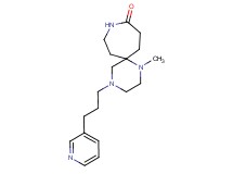 1-methyl-4-(3-pyridin-3-ylpropyl)-1,4,9-triazaspiro[5.6]dodecan-10-one