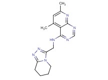 5,7-dimethyl-N-(5,6,7,8-tetrahydro[1,2,4]triazolo[4,3-a]pyridin-3-ylmethyl)pyrido[2,3-d]pyrimidin-4-amine