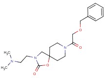 8-[(benzyloxy)acetyl]-3-[2-(dimethylamino)ethyl]-1-oxa-3,8-diazaspiro[4.5]decan-2-one