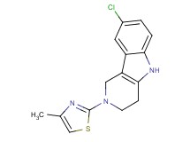 8-chloro-2-(4-methyl-1,3-thiazol-2-yl)-2,3,4,5-tetrahydro-1H-pyrido[4,3-b]indole