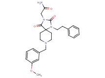 2-[8-(3-methoxybenzyl)-2,4-dioxo-1-(2-phenylethyl)-1,3,8-triazaspiro[4.5]dec-3-yl]acetamide