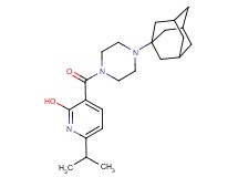 3-{[4-(1-adamantyl)-1-piperazinyl]carbonyl}-6-isopropyl-2-pyridinol