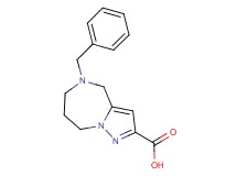 5-benzyl-5,6,7,8-tetrahydro-4H-pyrazolo[1,5-a][1,4]diazepine-2-carboxylic acid