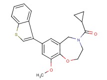 7-(1-benzothien-3-yl)-4-(cyclopropylcarbonyl)-9-methoxy-2,3,4,5-tetrahydro-1,4-benzoxazepine