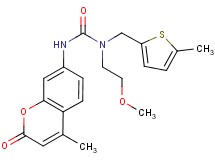 N-(2-methoxyethyl)-N'-(4-methyl-2-oxo-2H-chromen-7-yl)-N-[(5-methyl-2-thienyl)methyl]urea