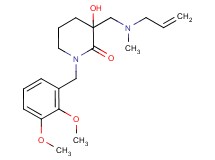 3-{[allyl(methyl)amino]methyl}-1-(2,3-dimethoxybenzyl)-3-hydroxypiperidin-2-one