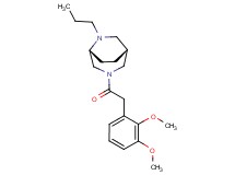 (1R*,5R*)-3-[(2,3-dimethoxyphenyl)acetyl]-6-propyl-3,6-diazabicyclo[3.2.2]nonane